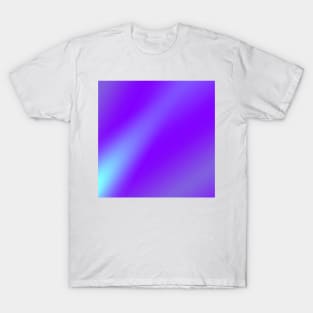 purple blue abstract texture pattern T-Shirt